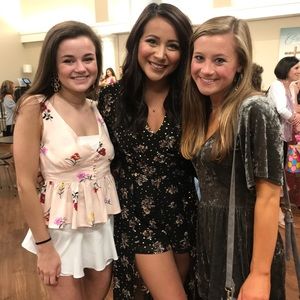 Dee Elly Maxi Romper from Nordstrom